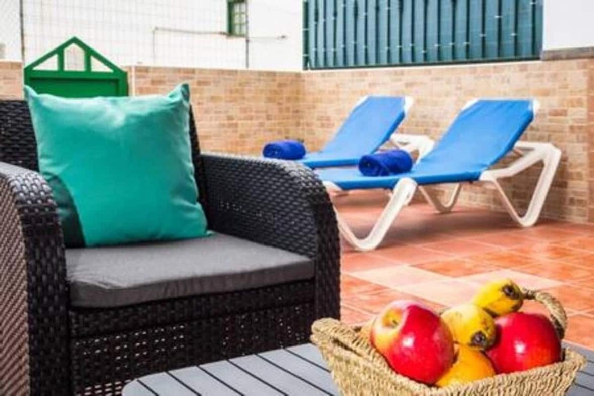 Apartamento Luna Tías Esterno foto